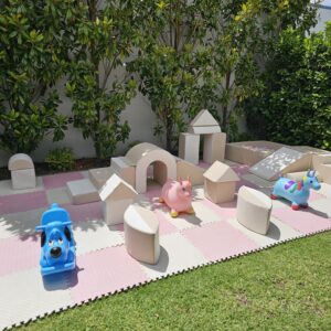 Blush and Beige Soft Play Package